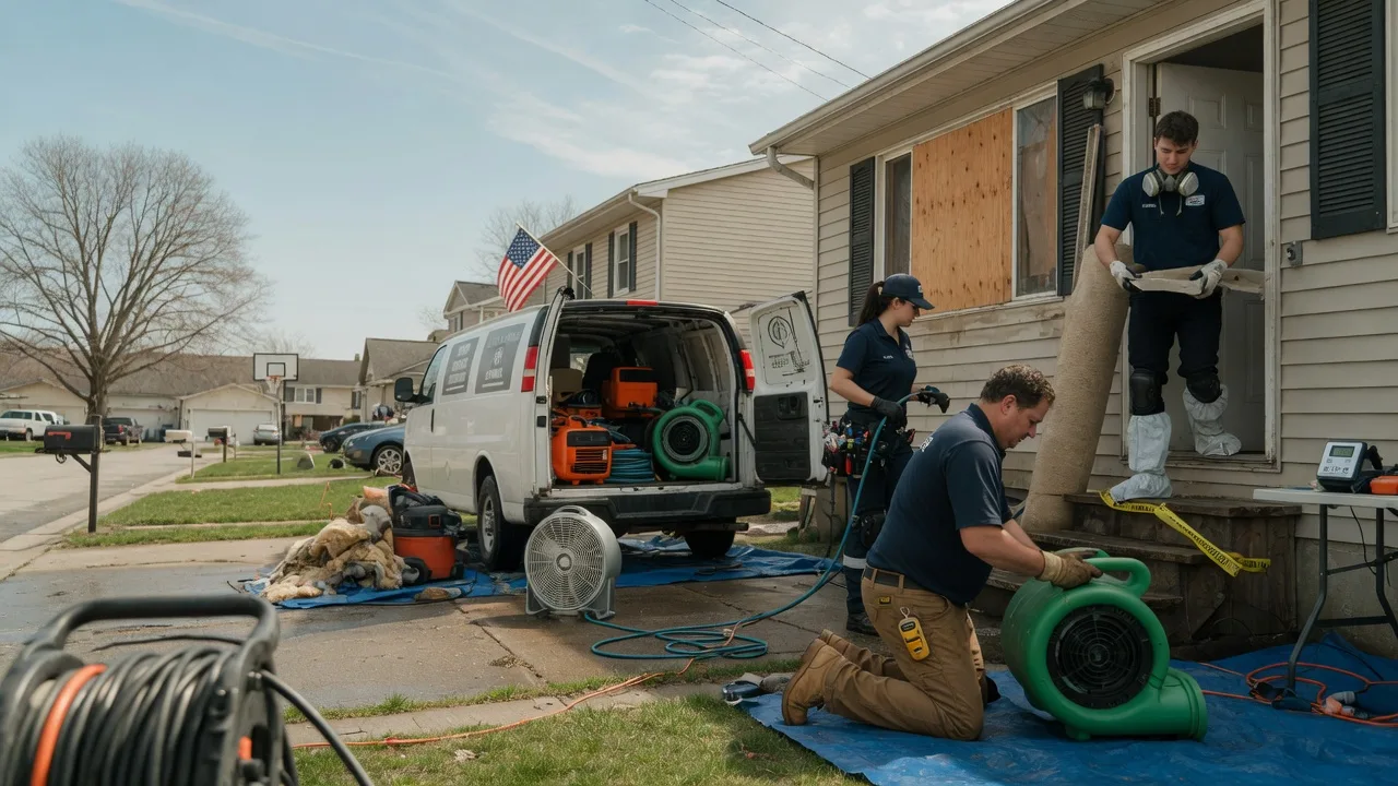 Water Damage Restoration in Langsville, OH near me